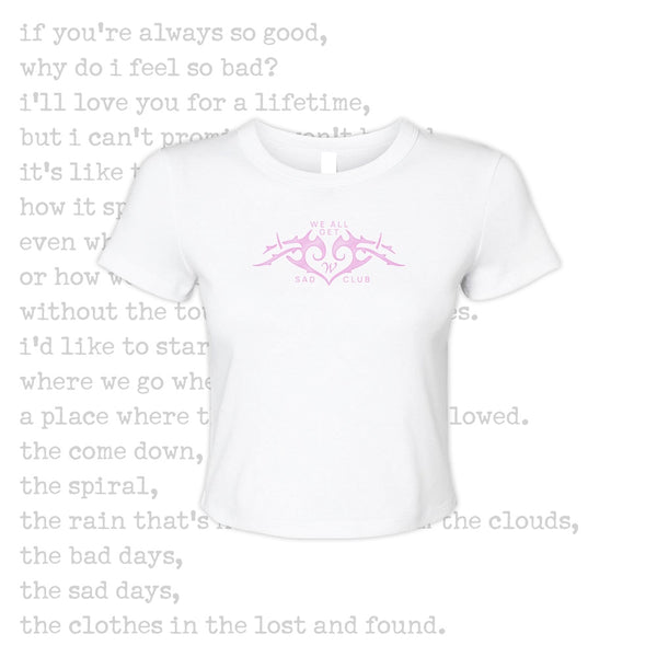 tramp stamp baby tee